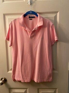 Polo by Ralph Lauren Women’s Pink Short-Sleeve Polo Shirt